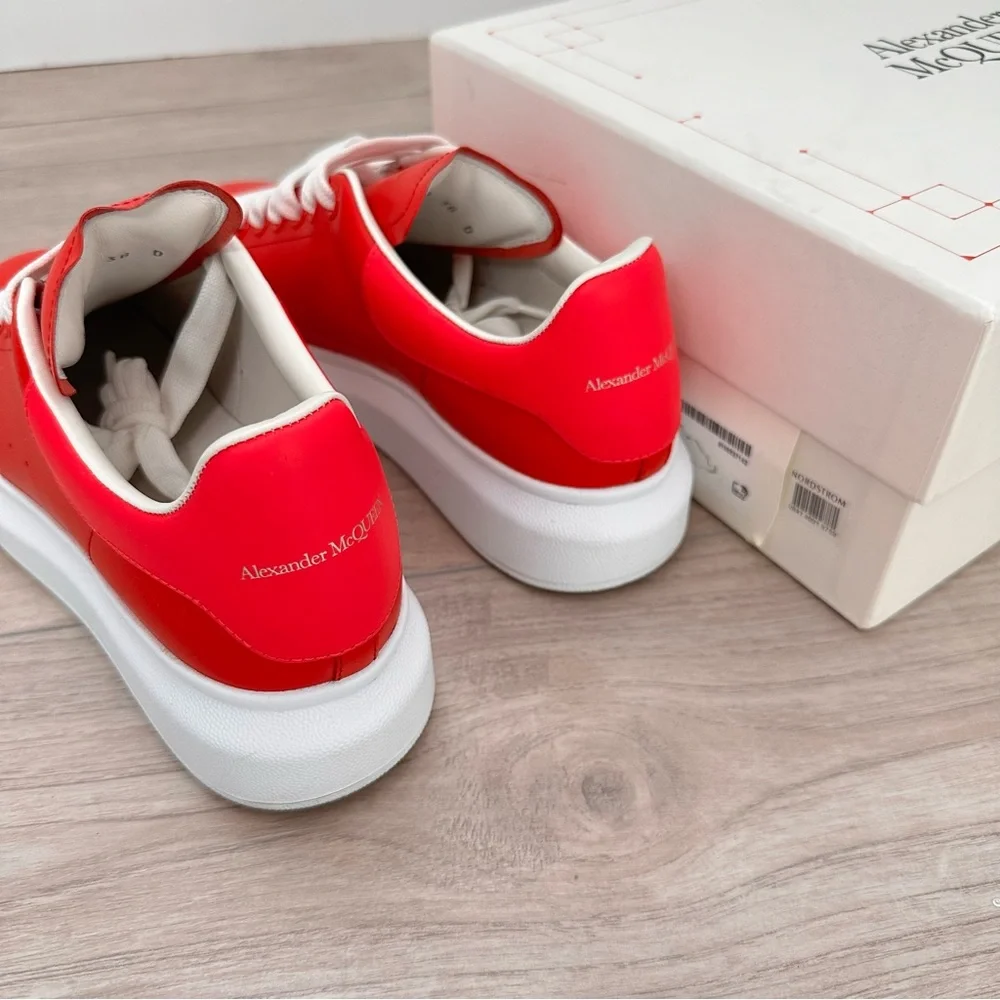 Alexander McQueen Red Sneakers - Picture 4 of 7